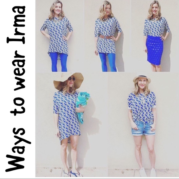 LuLaRoe Disney Irma Tunic / Coverup Minnie Mouse - Picture 6 of 7